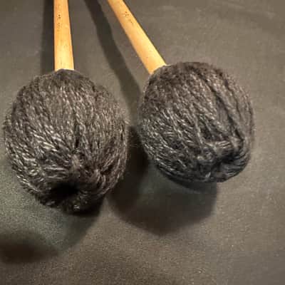 Mike Balter 25B, B25B Pro Vibe Mallets, RE-WRAPPED with Black Cord, Jazz Mallets, Birch, 1 Pair-Very Good image 6