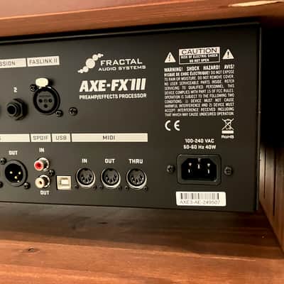 Fractal Audio Axe-FX III 2018 - 2020 - Black image 6