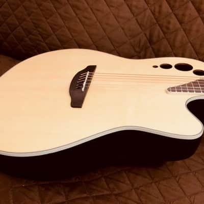 Ovation AE44-4S Applause Elite Mid-Depth Spruce Top Mahogany Neck 6-String Acoustic-Electric Guitar image 8