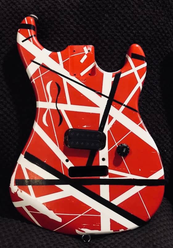 Kramer EVH Van Halen guitar 1985 hard rock give away guitar image 1