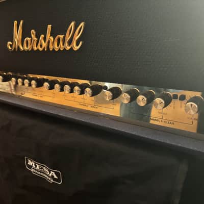 Marshall 6100 30th Anniversary Series 3-Channel 100-Watt Guitar Amp Head 1992 - 1997 - Blue image 2