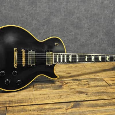 ESP Japan Kiso Custom Shop Eclipse I CTM FT Full Body 2009 - Black image 5