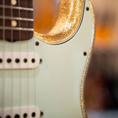 Fender Greg Fessler 1964 Gold Sparkle Relic Stratocaster LTD Custom Shop Limited Edition image 8