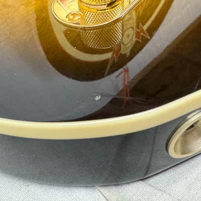Grosh Guitars USA NOS Vintage T Singlecut Guitar with COA + Case 2016 - Two Tone Burst image 16