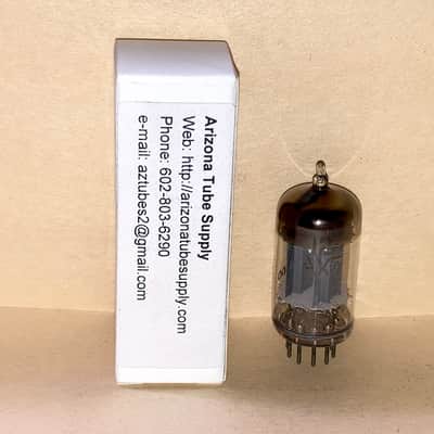 1950's GE 12AX7 ECC83 Long Plate Tube, NOS Testing image 1