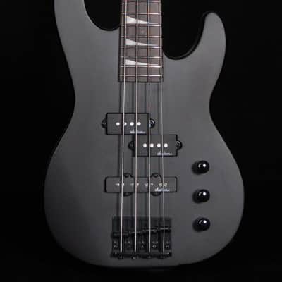 Jackson JS Series Concert Bass Minion JS1X, Amaranth FB, Satin Black image 2