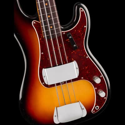 Fender James Jamerson 1962 Precision Bass 3-Tone Sunburst with Case image 3