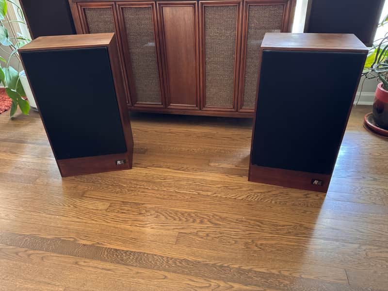 Vintage pair of Teledyne Acoustic Research AR-14 speakers in very good condition.
