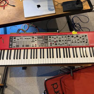 Nord Stage EX HA76 Hammer Action 76-Key Digital Piano 2008 - 2011 - Red