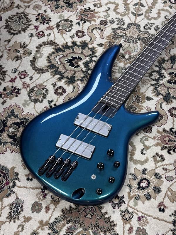 Ibanez Bass Workshop SRMS720 Blue Chameleon Multi-Scale Bass USED - MINT image 1