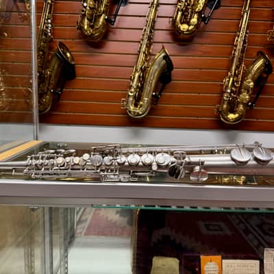 Selmer Model 26 Silver Soprano Saxophone FULL OVERHAUL PAD JOB! image 13