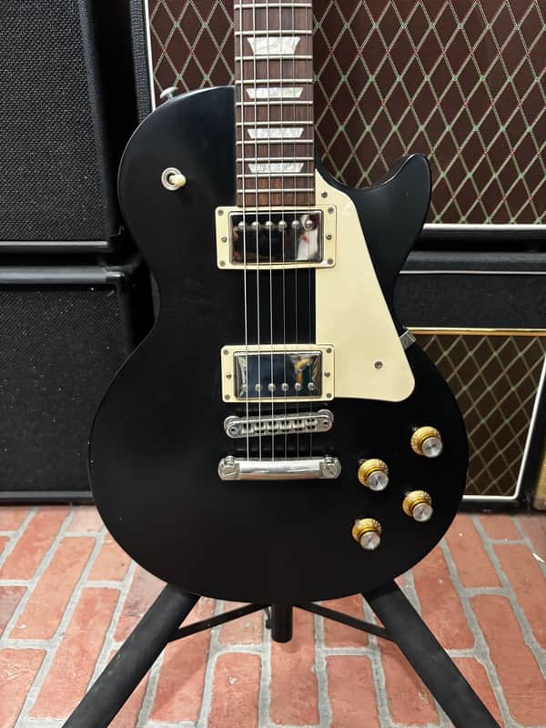 Gibson Les Paul Tribute Worn Ebony image 1