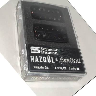 Seymour Duncan® Nazgul/Sentient High-output Humbucker Set~Black~Alnico V~4 Conductor~USA~New image 4