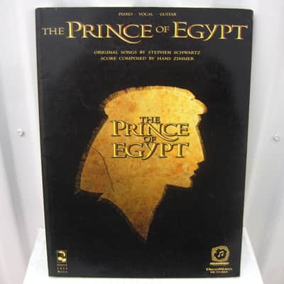The Prince of Egypt Piano Vocal Guitar Sheet Music Song Book Songbook image 1