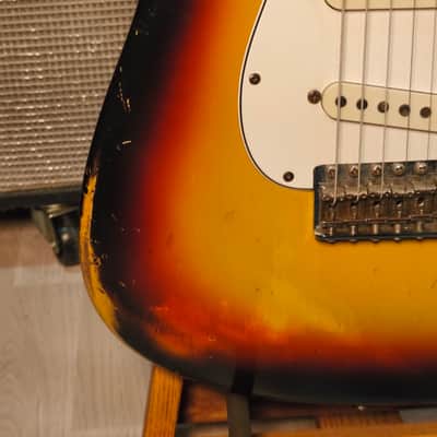 Fender Stratocaster 1966 Sunburst image 7