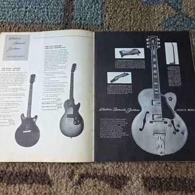 Vintage 1960 Gibson Full-Line Catalog! Rare, Original Case Candy, Paperwork! image 6