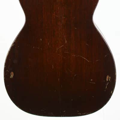 1933 Martin 0-17 Shade Top Sunburst Finish Pre-War | Small Body Mahogany Guitar 1930s Vintage, Shadetop, Shaded Top image 9