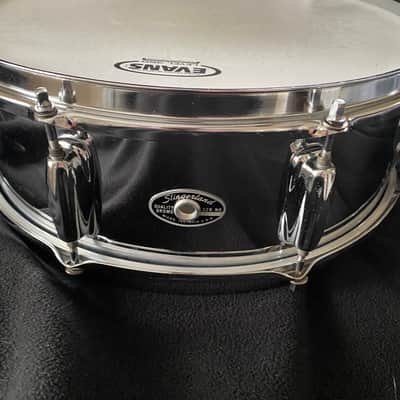 Slingerland No. 141 Festival Model 5x14" 8-Lug Chrome Over Steel Snare Drum with Rapid Strainer 1973 - 1979 - Chrome image 2