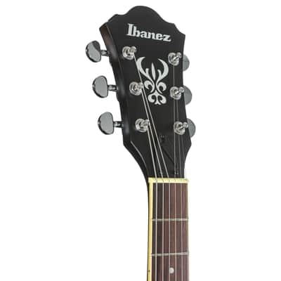 Ibanez Artcore AS53-TKF Transparent Black Flat - Semi Acoustic Guitar image 4