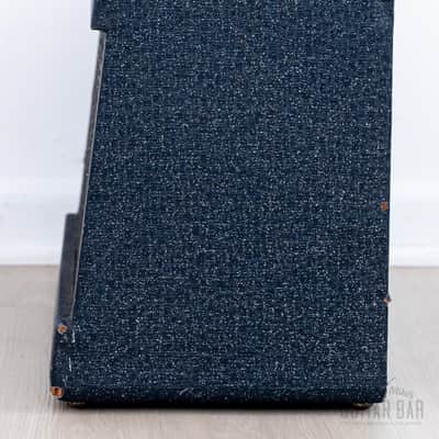 1960 Ampeg Jet J-12 Vintage Tube Amp 1x12 w/ Jensen P12S, Navy Random Flair, Serviced & Clean image 7