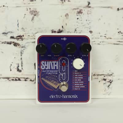 Electro-Harmonix SYNTH9 Synthesizer Machine Pedal w/ Original Box, Papers,& Cord image 5