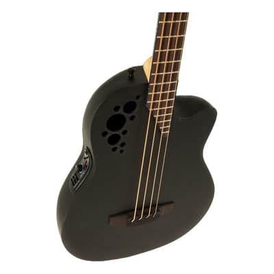 Ovation B778TX-5 Pro Series Elite TX Mid Depth Maple Neck 4-String Acoustic-Electric Bass Guitar image 6