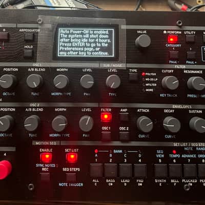 Korg Modwave MkII Module Wavetable Synthesizer 2024 - Present - Black