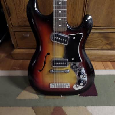 Bartell of California 12-String Hollow Body Guitar with Case image 4