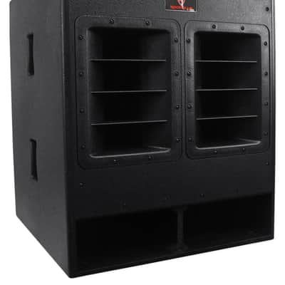 Rockville RBG18FA 18" 3000 Watt Powered Subwoofer Folded Horn PA/DJ Sub + Riser image 3