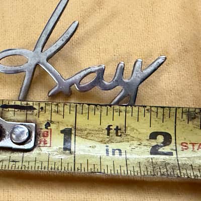 Kay Headstock Logo Badge Emblem 50s-60s image 4