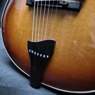 2003 Victor Baker Model 17 7-string electric archtop guitar w/OHSC image 14