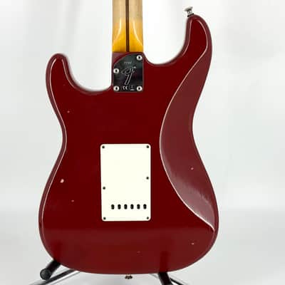 2018 Fender Custom Shop Postmodern Journeyman Relic Stratocaster – Cimarron Red image 11