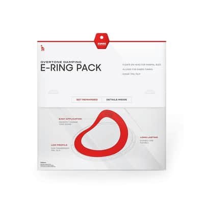 Evans Overtone Damping E-Ring Pack, 12, 13, 14 & 16" Standard Size - ER-STANDARD image 4