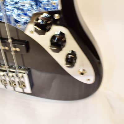 D. Lakin Basses JOC029 Joe Osborn Signature 4-String Bass, Black w/ Case image 7
