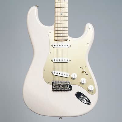 Fender Japan FSR Ikebe 66 Limited Edition Stratocaster MIJ 2020 - White Blonde image 1