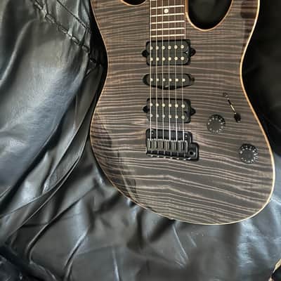 Suhr Modern - Trans Black - Custom w/Hand Selected Flame Top - Mint! image 8
