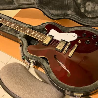 Epiphone Noel Gallagher Riviera 2022 - Burgandy image 1