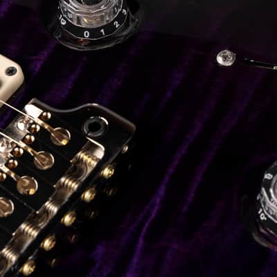 PRS Custom 24 - Dark Violet Smokewrap Burst/Natural Back image 16