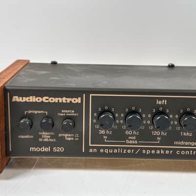 Vintage Audio Control Model 520 Series Stereo Equalizer System Series B image 3