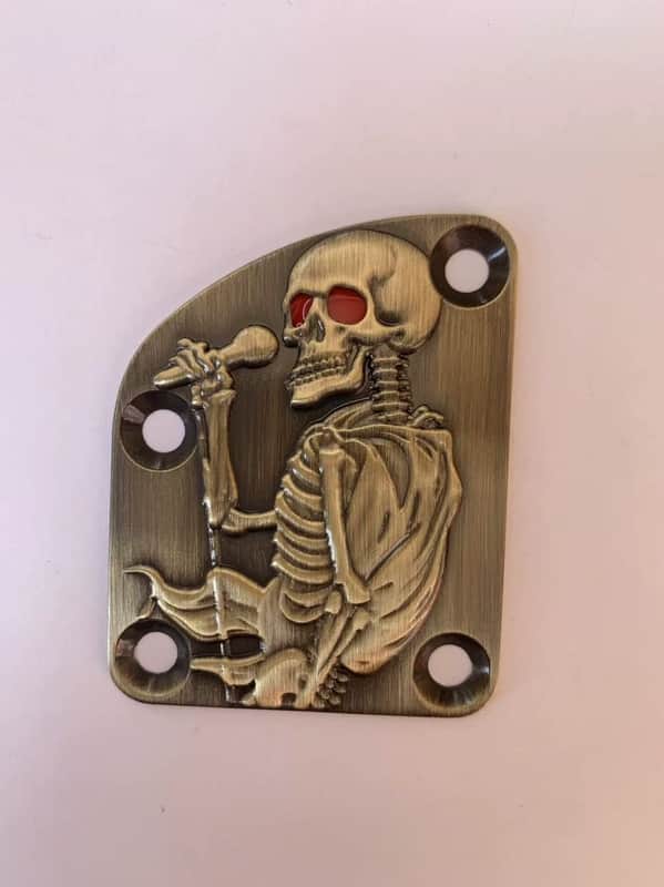 Vintage Neck Plate Luxury Art Collection - Neck Joint Plate w/ Screws image 1