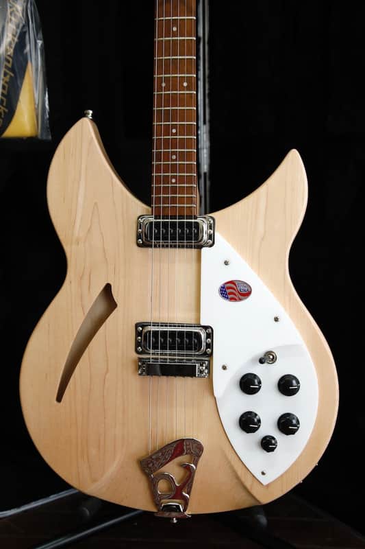 Rickenbacker 330 Mapleglo Semi-Hollow Electric Guitar image 1