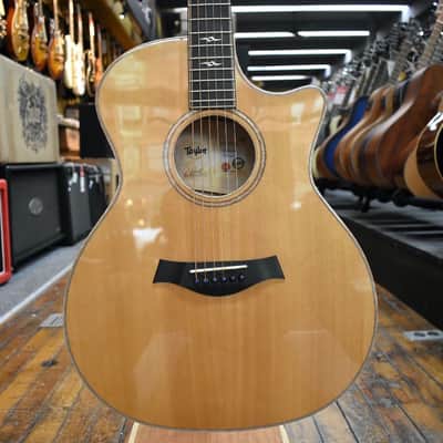 💫 Taylor Catch Custom C14CE GA with Torrefied Sitka/ Flamed Maple image 5