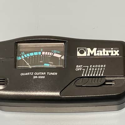 Matrix SR-1000 Quartz Guitar Tuner -Sale Benefits Music Ed Nonprofit! image 1