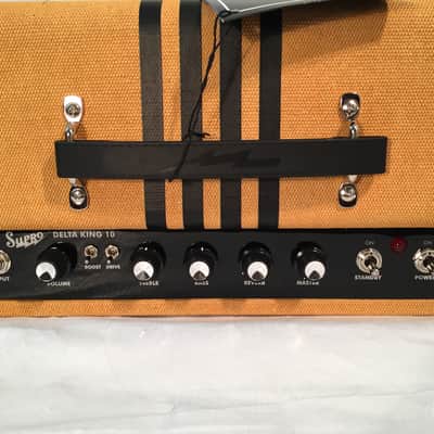Supro Delta King 10 5-Watt 1x10-Tube Amp for Guitar -Tweed & Black-Model 1820RTB image 2