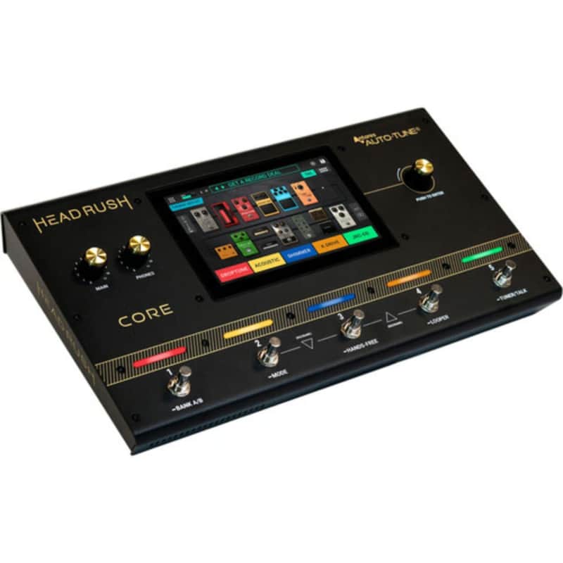HeadRush Core Amplifier Modeler and Multi-FX Pedal/MFR #HRCOREXUS 2024 - BLACK image 1