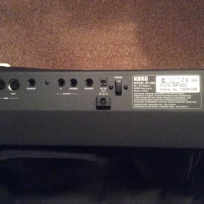 Korg Sp200 Matt Finish Black image 6