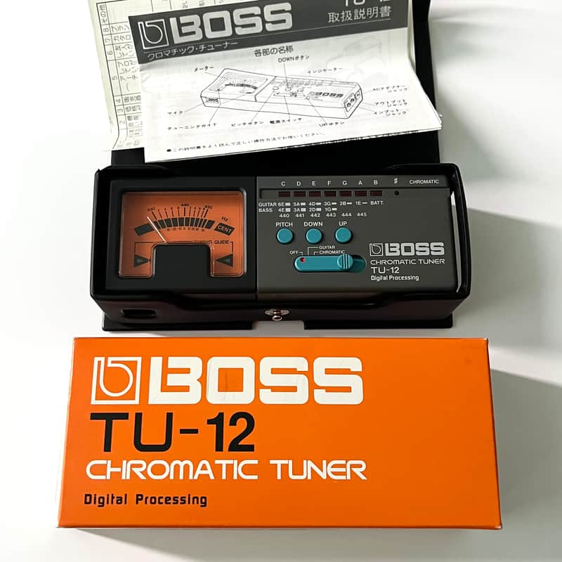 Boss TU-12 Chromatic Tuner 1983 - 2008 - Gray image 1