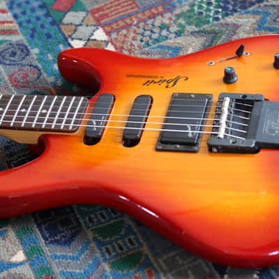Steinberger Spirit Spirit Headless Guitar, 1990's, Cherry Burst image 6