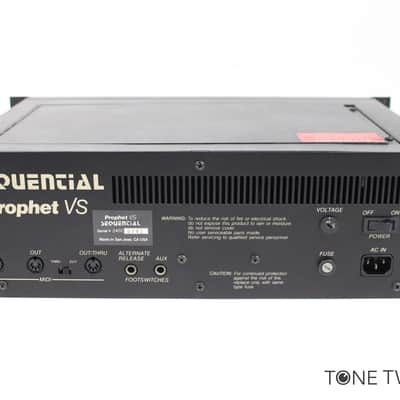 Sequential Prophet VS Rack Pro Serviced Vector Synthesizer VINTAGE SYNTH DEALER image 8