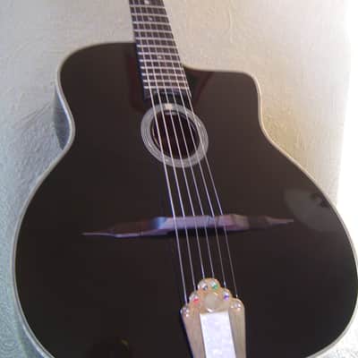 VV: Gitane DG 330 John Jorgenson Tuxedo gypsy guitar, signed, EXL+++ Guardian HSC, K&K pup, DEAL! image 4